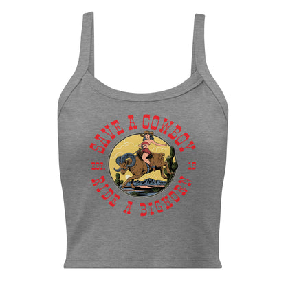 RIDA BIGHORN micro-rib tank top