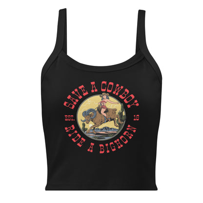 RIDA BIGHORN micro-rib tank top