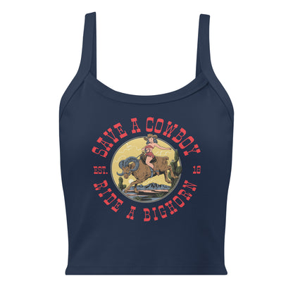 RIDA BIGHORN micro-rib tank top