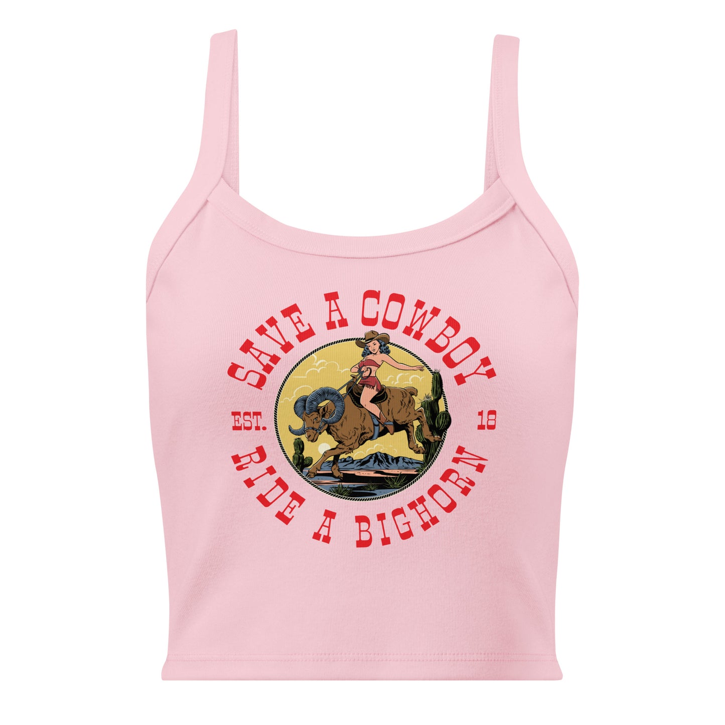RIDA BIGHORN micro-rib tank top