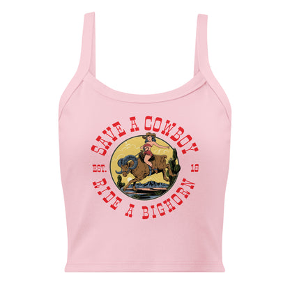 RIDA BIGHORN micro-rib tank top