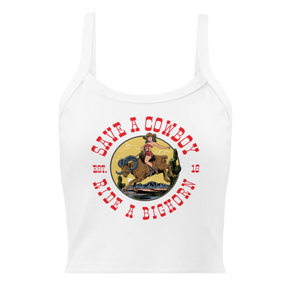 RIDA BIGHORN micro-rib tank top